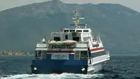 قارب مزدوج الهيكل للبيع