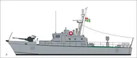 زورق دورية للبيع