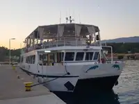 قارب مزدوج الهيكل للبيع