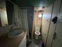 قارب مزدوج الهيكل للبيع