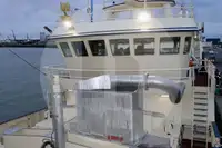 سفينة لنقل الأسماك الحية للبيع