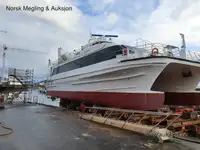 قارب مزدوج الهيكل للبيع