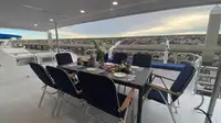 قارب مزدوج الهيكل للبيع