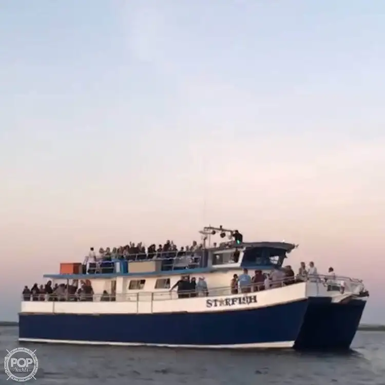قارب مزدوج الهيكل للبيع