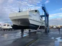 قارب مزدوج الهيكل للبيع